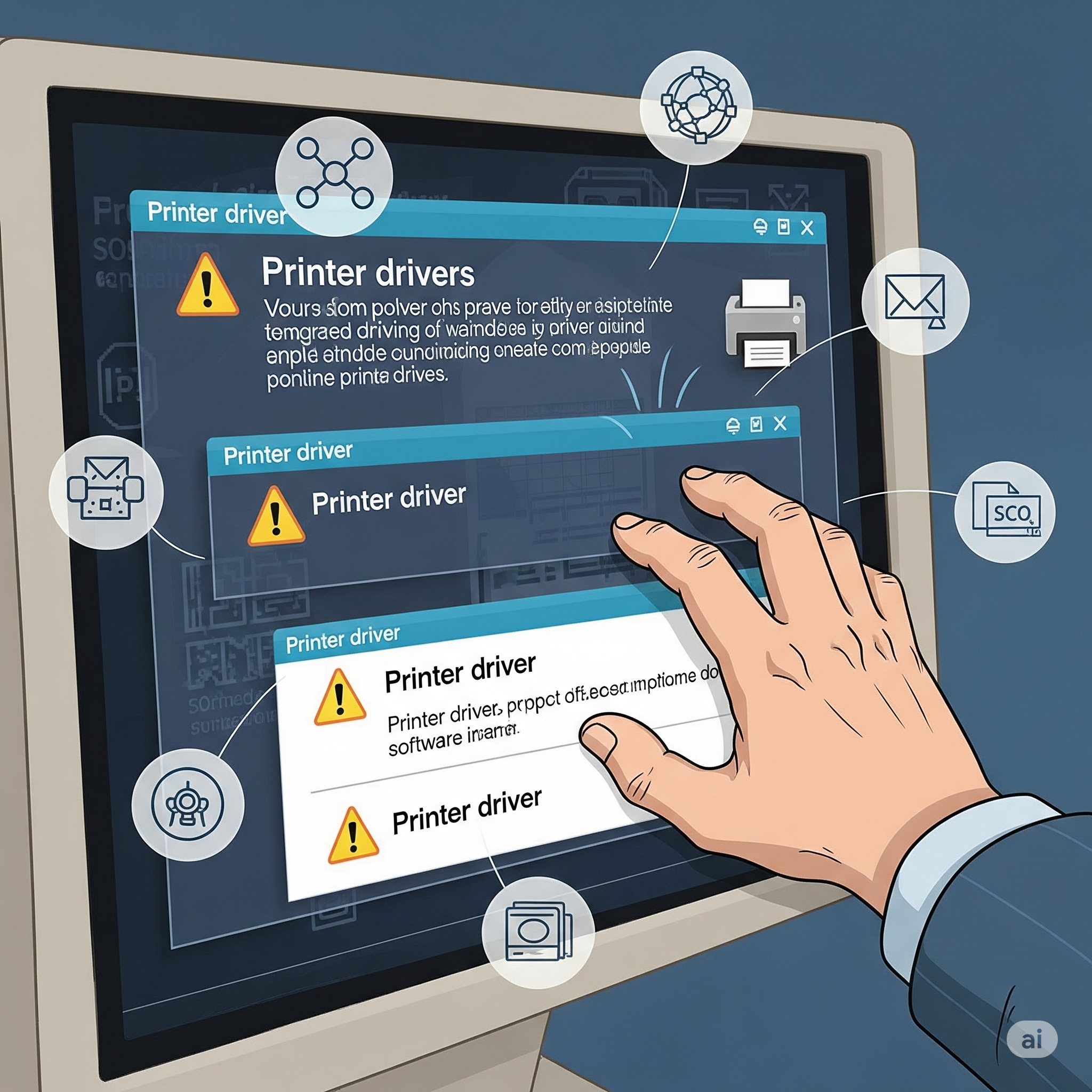 Driver error troubleshooting