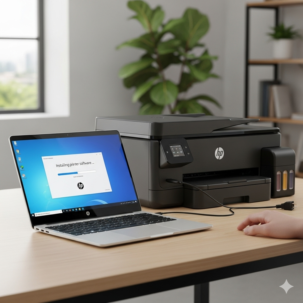 Install printer driver